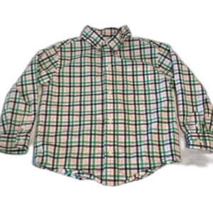 Janie and jack boys button down striped shirt size 3